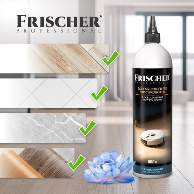 Liquid for mopping robots including wood Frischer 1l (concentrate) - imagine 4