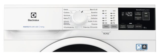 Electrolux PerfectCare 600 EW6SN406WP washing machine Front-load 6 kg 1000 RPM White - imagine 3