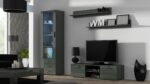 Cama TV stand SOHO 140 grey/grey gloss - imagine 2