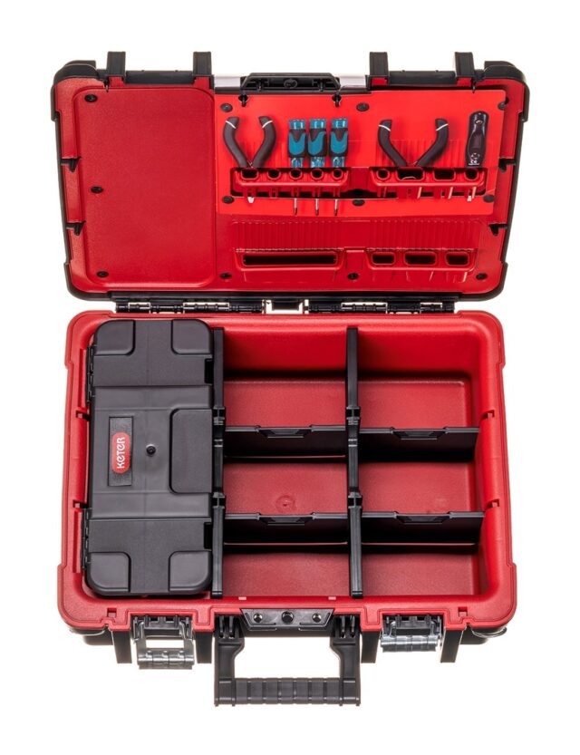 Keter 237003 equipment case Hard shell case Black  Red - imagine 3