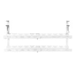 Maclean under-desk cable organizer  max. load 5kg  max. 728mm  2 levels  white  MC-102 W - imagine 12