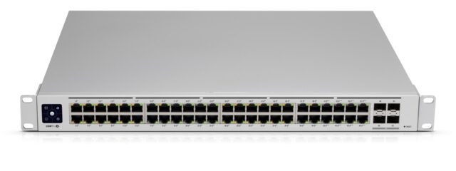 Ubiquiti UniFi Pro 48-Port PoE Managed L2/L3 Gigabit Ethernet (10/100/1000) Power over Ethernet (PoE) 1U Silver - imagine 5
