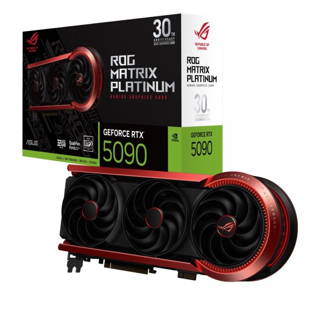 ASUS ROG-MATRIX-RTX5090-P32G-30TH NVIDIA GeForce RTX 5090 32 GB GDDR7 - imagine 2