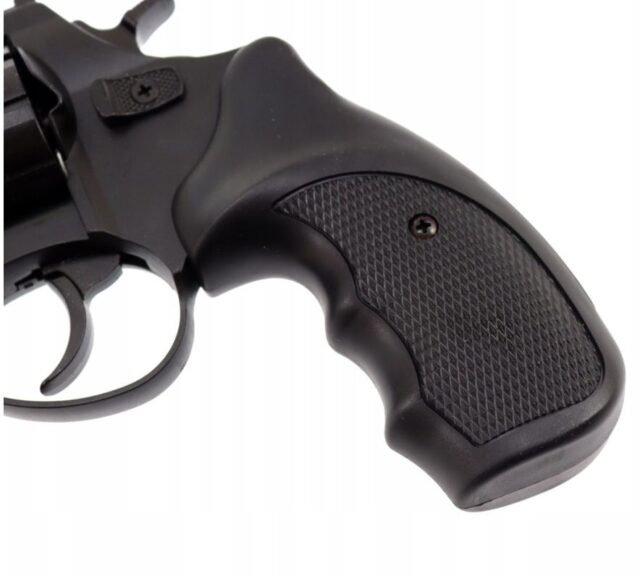 ZORAKI R1-K6L BAS alarm signal blank-firing revolver  2.5  barrel  .22 Long Blank caliber  black (R1256BMP-BAS) - imagine 5
