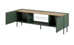 EF ONDA RTV cabinet 180.5x40xH58.39 green (standing or wall mounted) - imagine 5