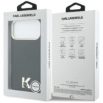 Case Karl Lagerfeld Karl Head Logo       MagSafe for iPhone 17 Pro Max black - imagine 8