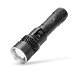 Montis Taktyczna ręczna latarka akumulatorowa LED MT159 Black Hand flashlight