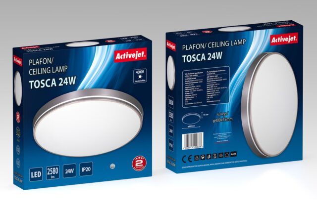 Activejet LED ceiling light AJE-TOSCA 24W - imagine 5