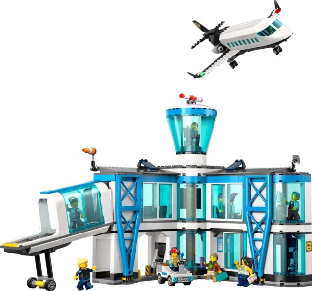 LEGO CITY 60502 Airport with Airplane - imagine 3
