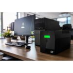 Green Cell UPS08 uninterruptible power supply (UPS) Line-Interactive 1000 VA 700 W 4 AC outlet(s) - imagine 3