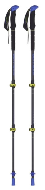 VIKING CARBO LITE TREKKING POLES BLACK/LIME