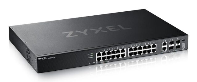 Zyxel XGS2220-30 Managed L3 Gigabit Ethernet (10/100/1000) Black - imagine 2