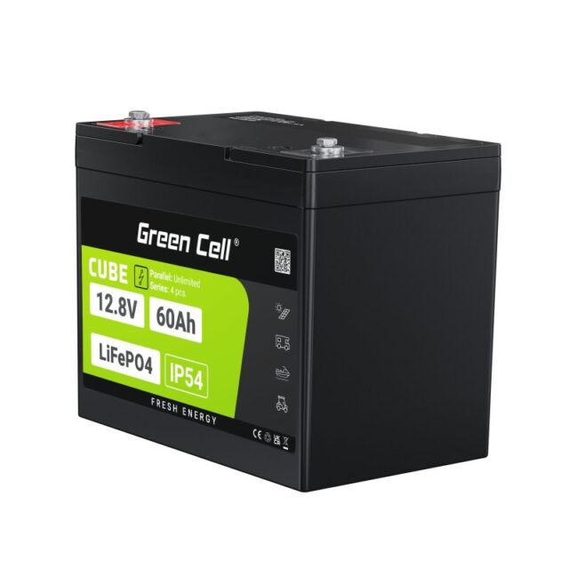 Green Cell LFPGC12V60AH UPS battery Lithium Iron Phosphate (LiFePO4) 12.8 V 60 Ah - imagine 23