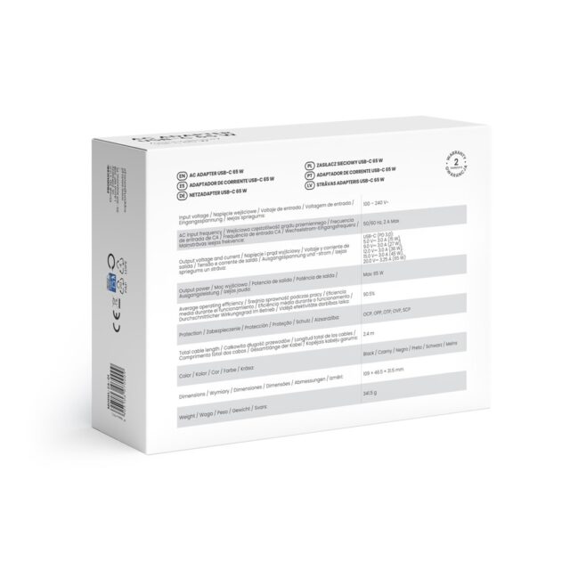 Savio ZA-01 mobile device charger Netbook  Laptop  Smartphone  Telephone Black AC Indoor - imagine 5