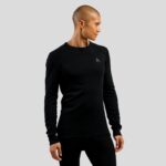 Koszulka męska Odlo BL TOP crew neck l/s ACTIVE WARM ECO roz. L Czarna - imagine 3