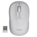Trust 24795 - 1600 DPI wireless optical mouse (white) - imagine 5