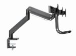 Gembird MA-DA3-03 monitor mount / stand 68.6 cm (27 ) Desk Black - imagine 4