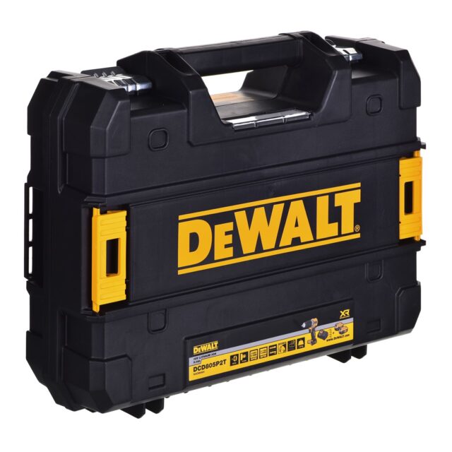 DRILL/DRIVER DEWALT DCD805P2T 18V 2X5 0AH BL TSTAK - imagine 11