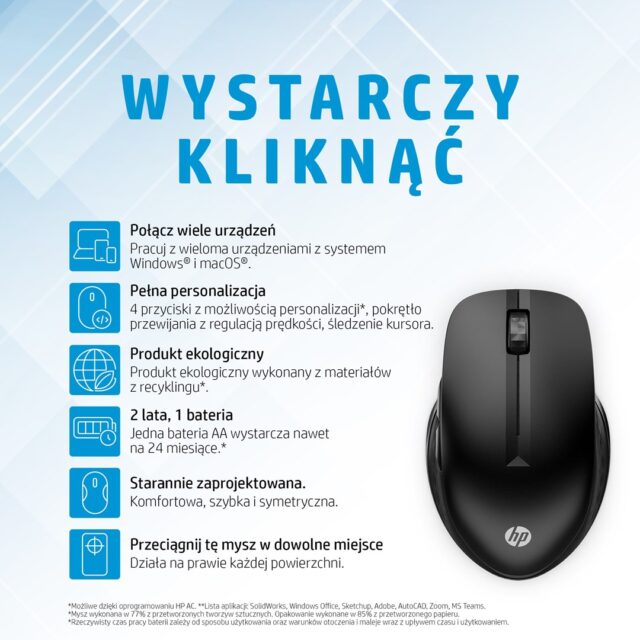 HP 430 Multi-Device Wireless Mouse - imagine 11