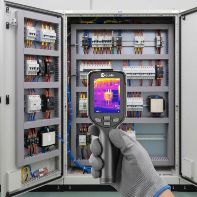 Guide Sensmart E3 thermal imaging camera Graphite 256 x 192 pixels Built-in display LCD 640 x 480 pixels - imagine 6