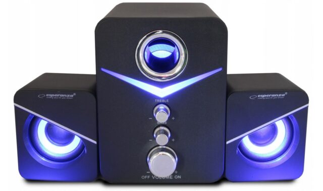 Esperanza EP153 USB 2.1 Speaker Set 6 W Black - imagine 3