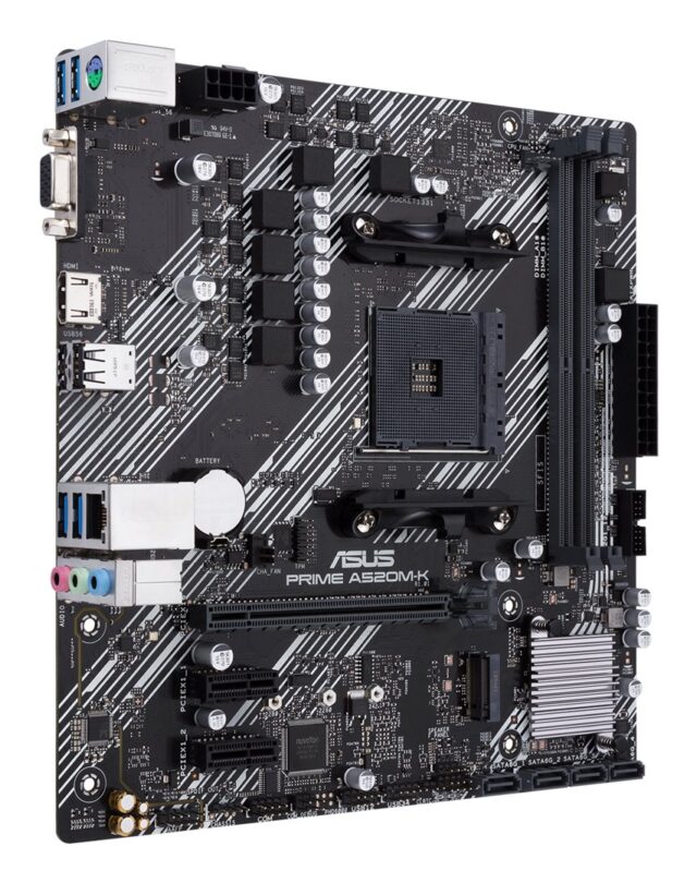 ASUS PRIME A520M-K AMD A520 micro  ATX - imagine 3