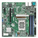Asrock EC262D4U motherboard Intel C262 LGA 1700 micro ATX