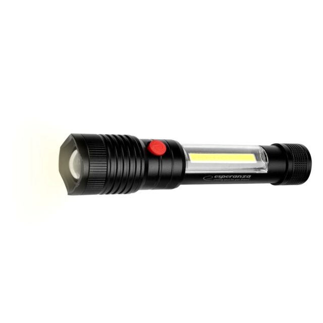 Esperanza Apate Black Hand flashlight LED - imagine 17