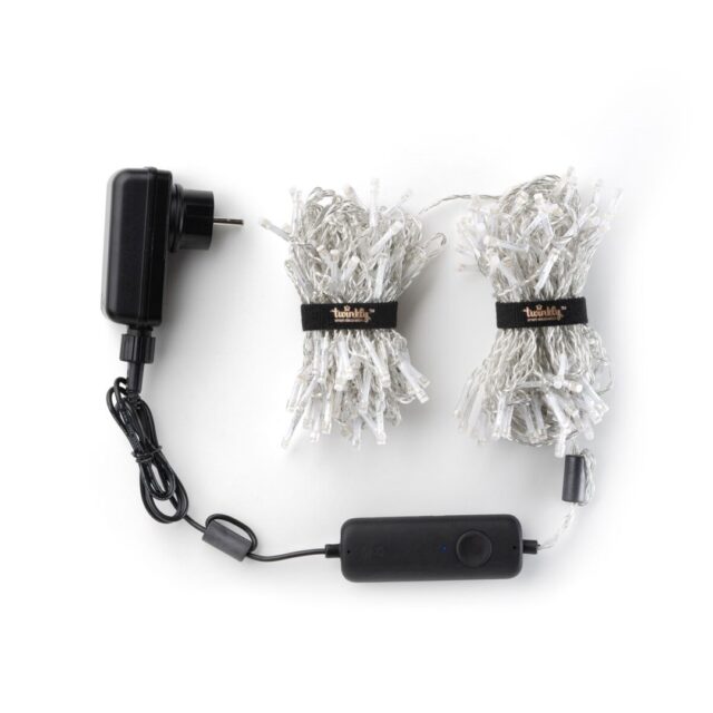 TWINKLY Curtain 210 (TWW210SPP-TEU) Intelligent LED Lights 210 LED RGB+W 2 1 m - imagine 5