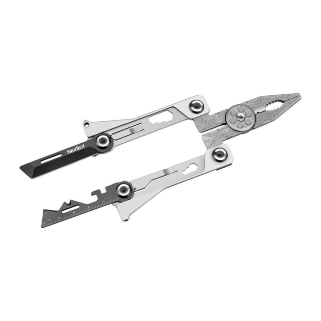 NexTool Silver Blade EDC NE20182 14-in-1 Multitool - imagine 4