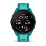 Garmin Forerunner 165 Music 3.05 cm (1.2 ) AMOLED 43 mm Digital 390 x 390 pixels Touchscreen Turquoise GPS (satellite) - imagine 2