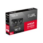 ASUS Dual -RX7600-O8G-EVO AMD Radeon RX 7600 8 GB GDDR6 - imagine 8