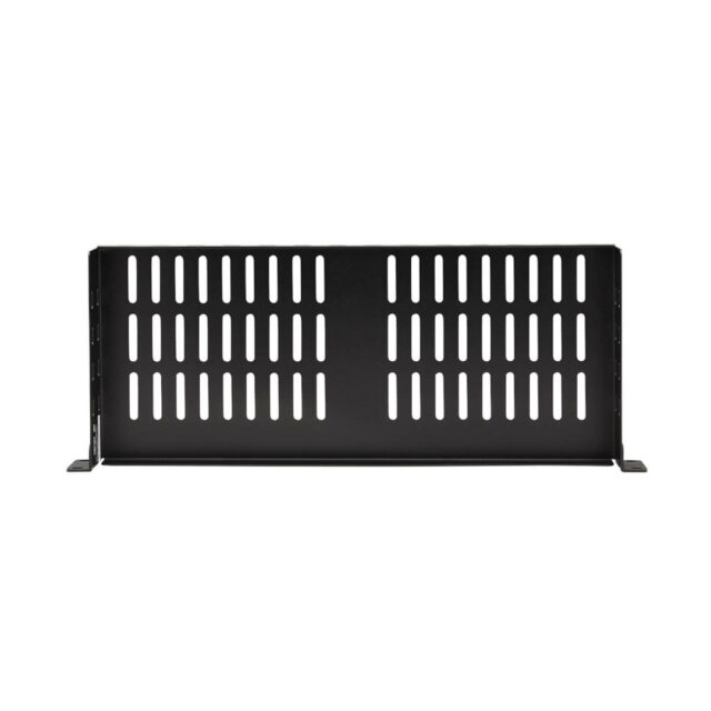 Tripp Lite SRSHELF2P1USHRT SmartRack Cantilever Fixed Steel Rack Shelf - 1U  Vented  7 in. (17.8 cm) Deep  Holds up to 40 lb. (18 kg) - imagine 6