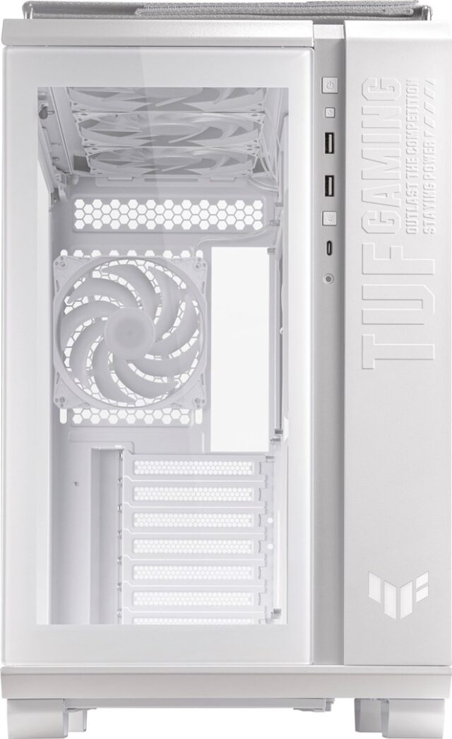 ASUS TUF Gaming GT502 PLUS Midi Tower White - imagine 11