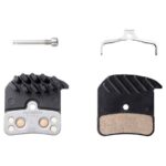 Shimano H03C 4-piston disc brake pads with heat sink - imagine 2