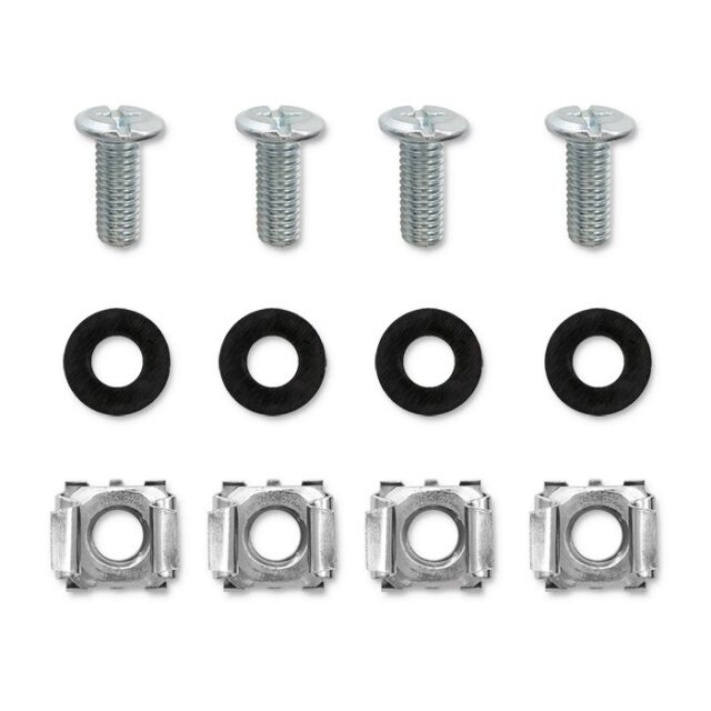 Qoltec 54516 Patch panel for 19'' rack | 24 ports | 1U | UTP | Black - imagine 9