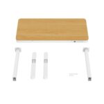 Activejet desk with electric height adjustment 140x70 ET119W-C white/oak - imagine 15