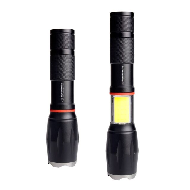 Esperanza Dione Black Hand flashlight LED - imagine 22