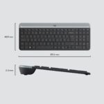 Logitech Slim Wireless Combo MK470 - imagine 5