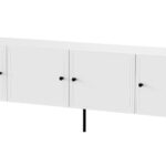 4D RTV cabinet PALAZZO BIS 201x40x60 white matt