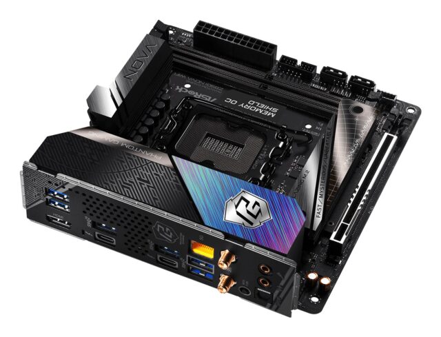 Asrock Phantom Gaming Z890I Nova WiFi Intel Z890 LGA 1851 (Socket V1) mini ITX - imagine 7