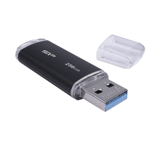 SILICON POWER Blaze B02 Pendrive USB flash drive 256 GB USB Type-A 3.2 Gen 1 (SP256GBUF3B02V1K) Black - imagine 3