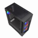 Gembird CCC-FC-900ARGB Gaming computer case Fornax 900  ATX  black - imagine 4