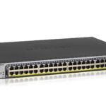 NETGEAR GS752TP-300EUS network switch Managed L2/L3/L4 Gigabit Ethernet (10/100/1000) Power over Ethernet (PoE) 1U Black