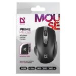 MOUSE DEFENDER PRIME MB-053 RF SILENT BLACK OPTICAL - imagine 3