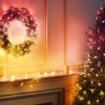 Twinkly Candies LED Christmas tree lights TWKC100RGB-T 6 M Candle shape - imagine 5