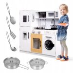 PROMIS WOODEN CHILDREN'S KITCHEN WITH ACCESSORIES - imagine 4