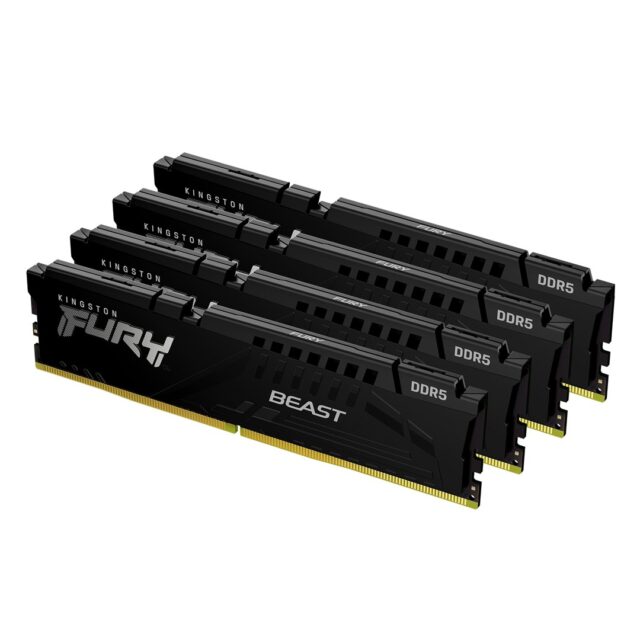 Kingston Technology FURY Beast 128GB 5600MT/s DDR5 CL40 DIMM (Kit of 4) Black XMP - imagine 7