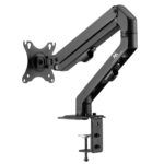 Maclean MC-906 Monitor Mount Holder Desk Table Mount 17  - 27  Adjustable Rotatable VESA 7 kg - imagine 9