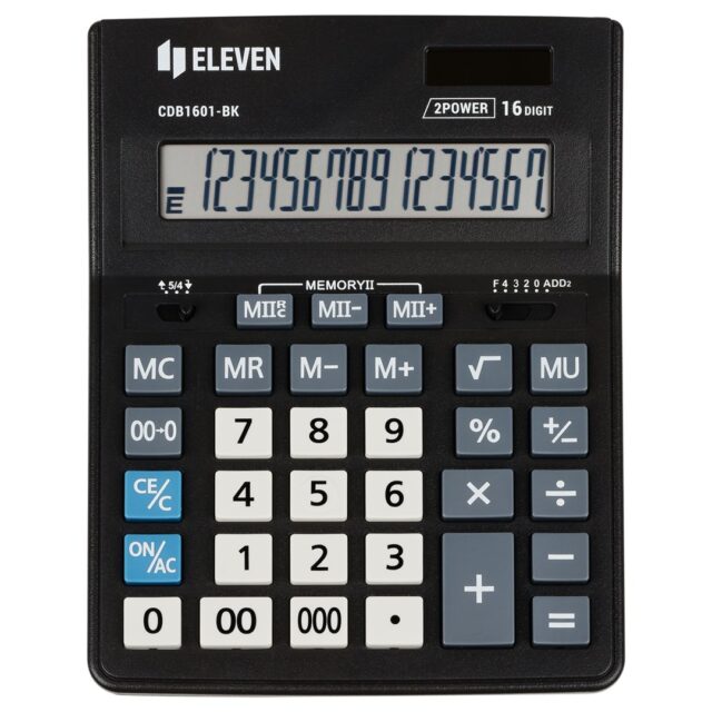 Eleven CDB1601-BK (EU) office calculator - imagine 6